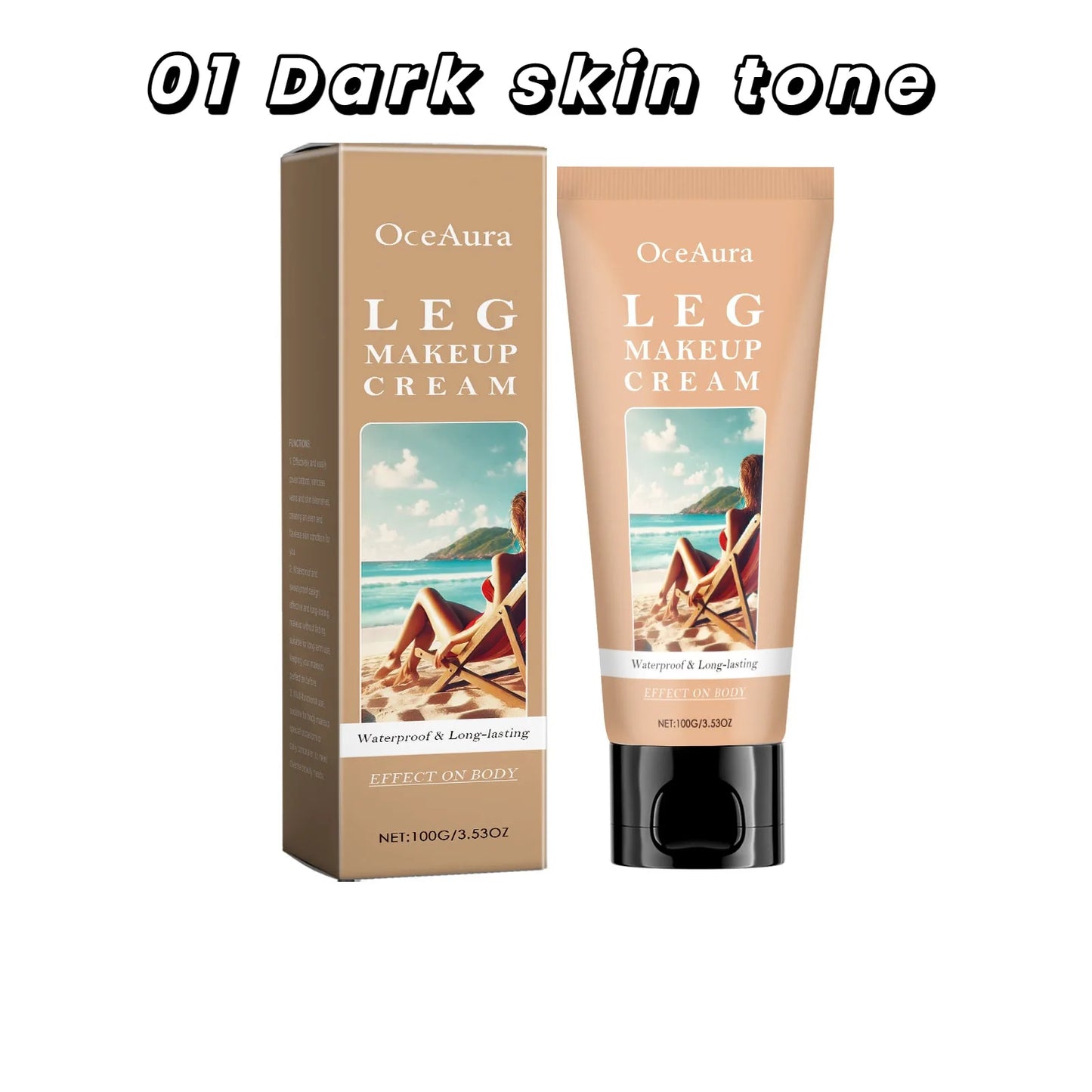 Instant Body Bronzer Cream – Sun-Kissed Glow with Hyaluronic Acid, 100ml