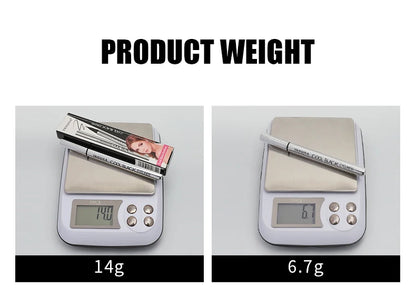 Black Brown Eyeliner Pen Waterproof Sweatproof Long Lasting No Smudge Liquid Eyeliner Eye Makeup Tool for Beginners