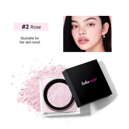 Waterproof Matte Setting Powder – Oil Control, Brightening & Long-Lasting