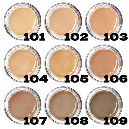 9-Shade Full Coverage Concealer – Waterproof BB Cream for Dark Circles