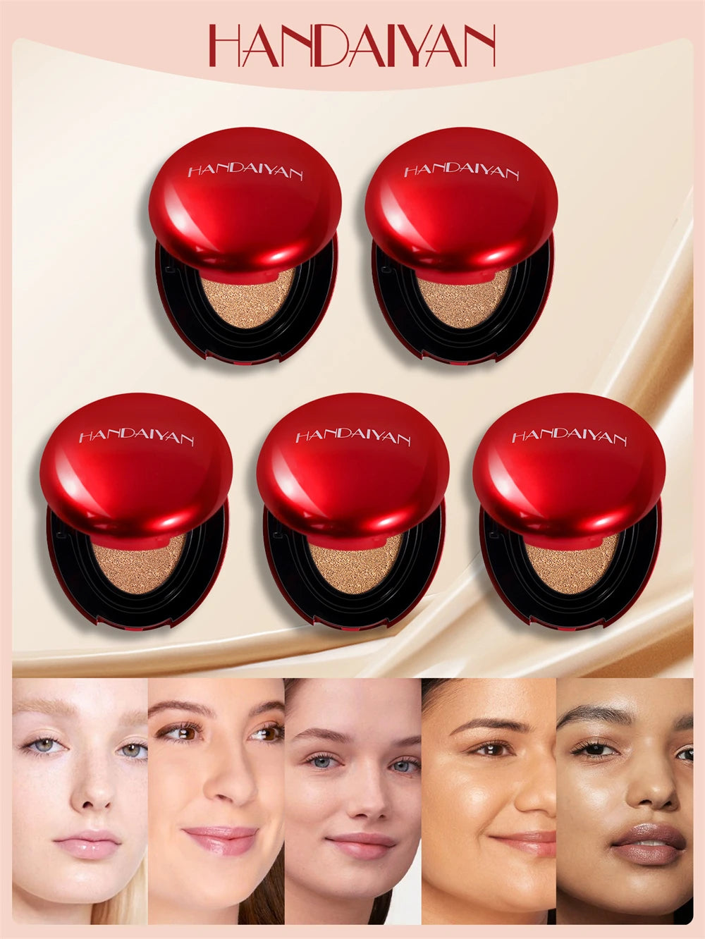 Air Cushion BB Foundation – Lightweight, Moisturising & Oil-Control