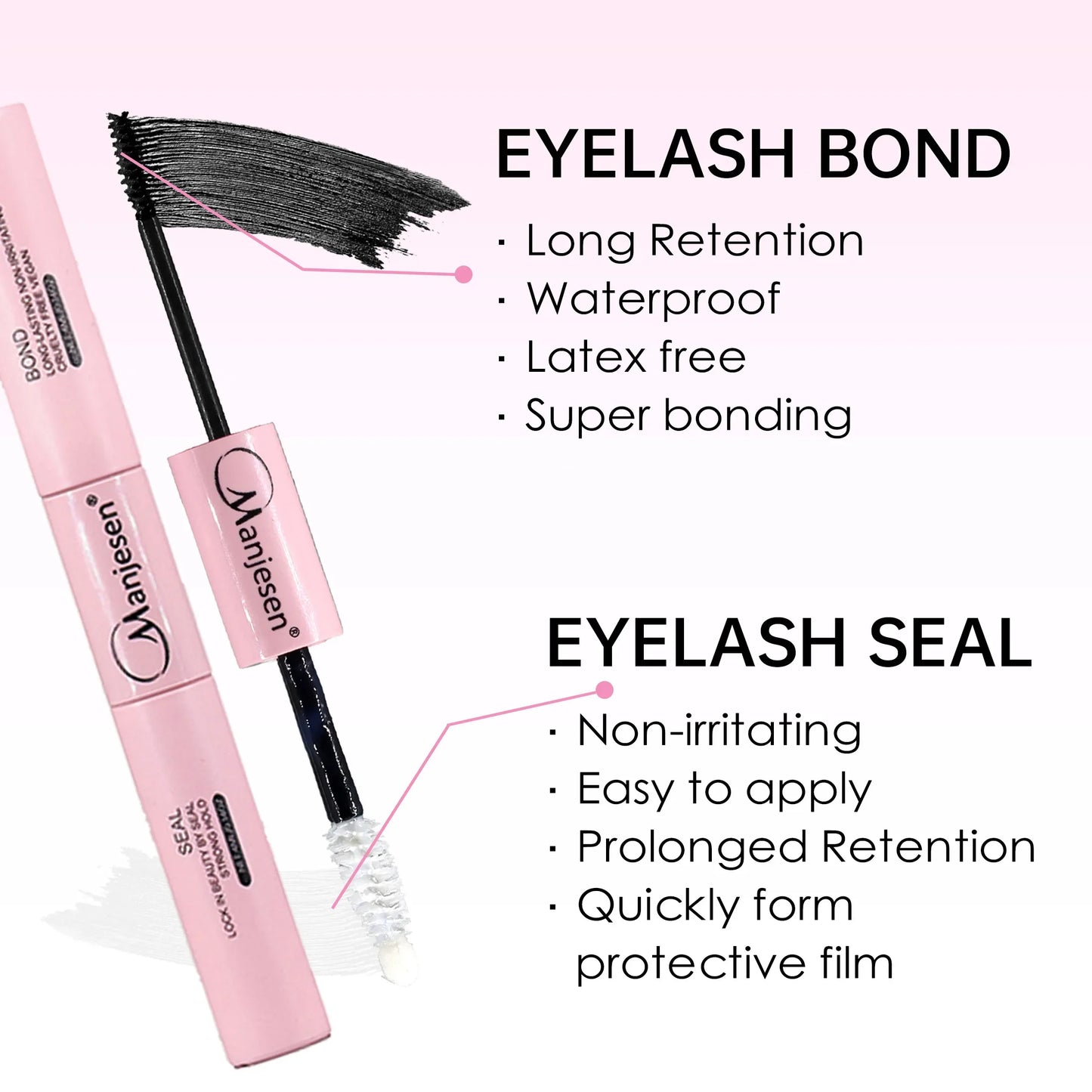 DIY Lash Extension Kit – 200-Piece Cluster Set with Bond & Seal
