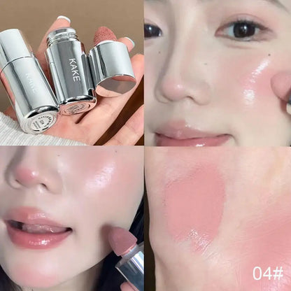 Velvet Liquid Blush – Natural Matte Finish with Sponge Applicator