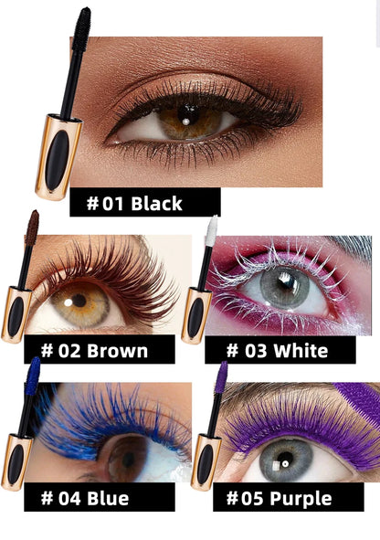 5D Volumising Silk Mascara – Waterproof, Lengthening & Clump-Free