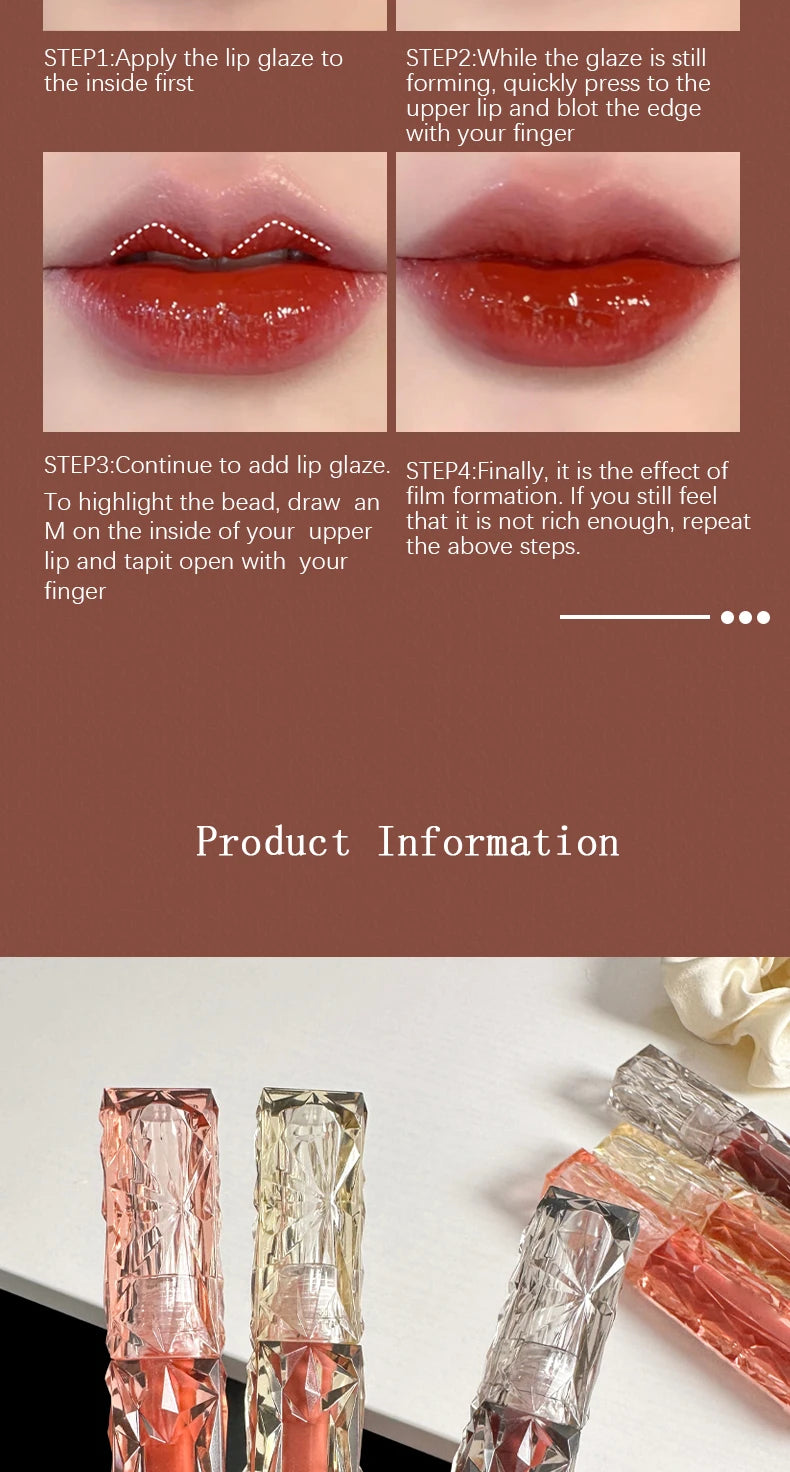 Mirror Shine Lip Gloss – Moisturising, Long-Lasting & Non-Fading