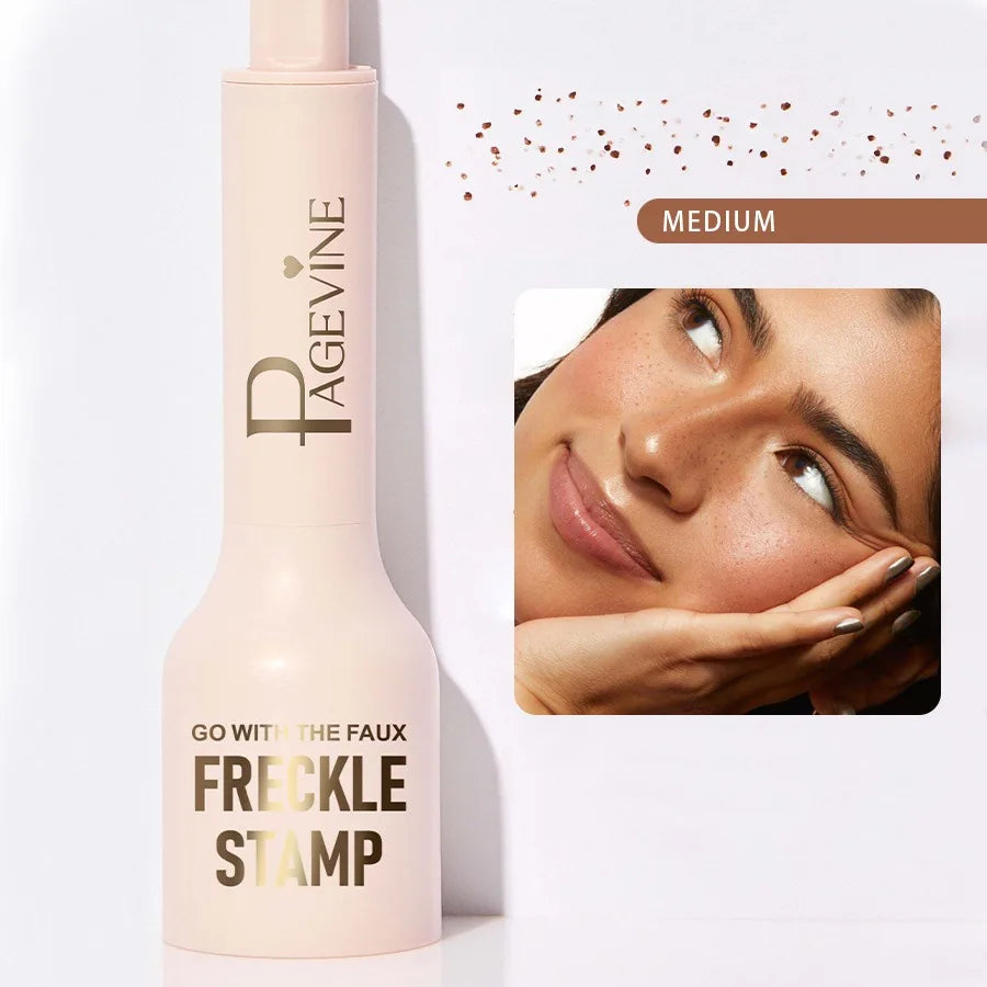 Natural Freckle Stamp Pen – Waterproof Faux Freckle Maker, 3 Shades