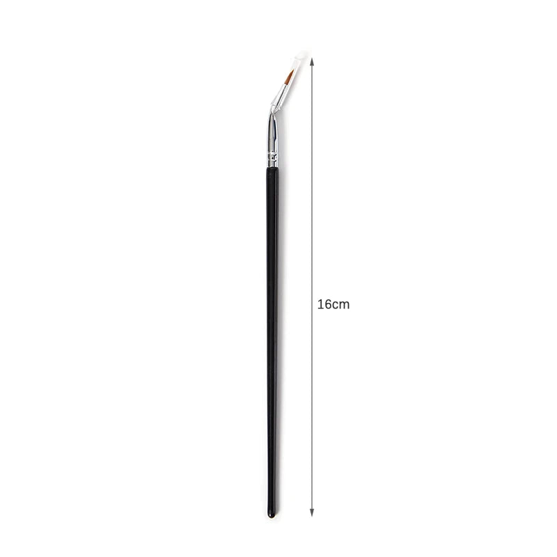 1Pc Bent Liner Makeup Brushes Precision Angled Eyeliner Brush Eyeshadow Eye Brow Tool Detail Eye Liner Precision Cosmetic Tools