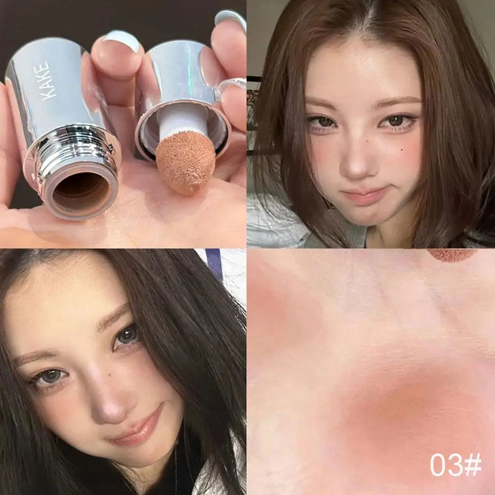 Velvet Liquid Blush – Natural Matte Finish with Sponge Applicator