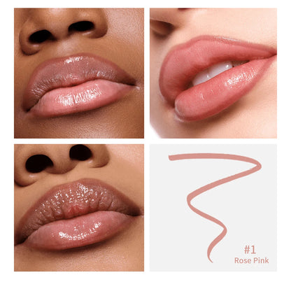 Lip Liner Pencil Peel Off Lip Stain Tattoo Long Wearing Matte Waterproof Smudge Proof Transfer Proof Lip Cosmetic For All Day