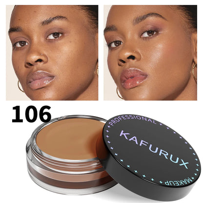 9-Shade Full Coverage Concealer – Waterproof BB Cream for Dark Circles