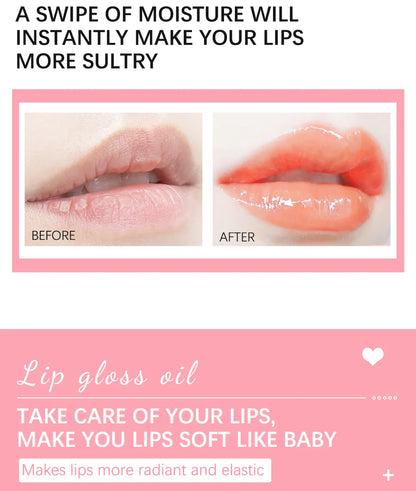 Crystal Jelly Lip Oil – Moisturising, Plumping & Glossy Shine