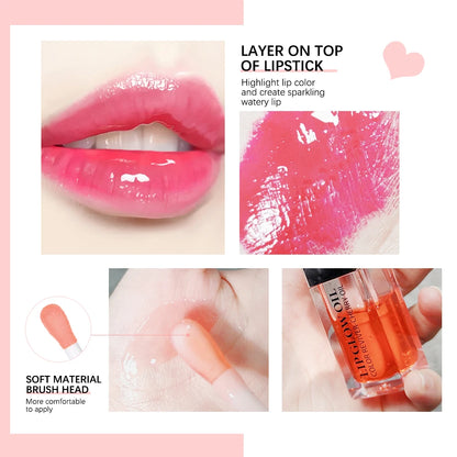 Crystal Jelly Lip Oil – Moisturising, Plumping & Glossy Shine