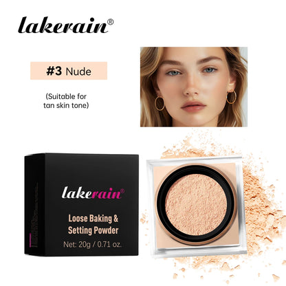 Matte Loose Setting Powder – Oil Control, Brightening & Long-Lasting Finish