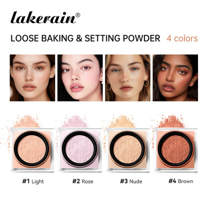 Matte Loose Setting Powder – Oil Control, Brightening & Long-Lasting Finish