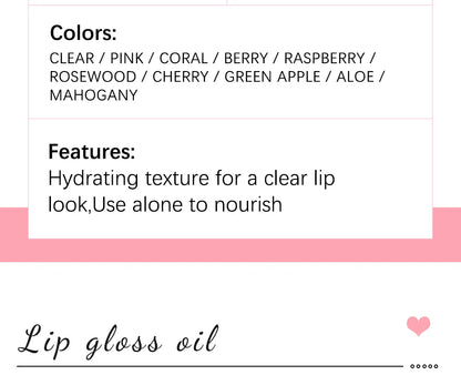 Crystal Jelly Lip Oil – Moisturising, Plumping & Glossy Shine