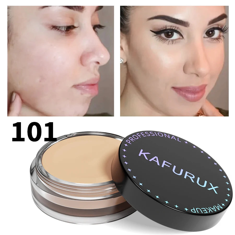 9-Shade Full Coverage Concealer – Waterproof BB Cream for Dark Circles
