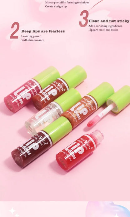 6-Piece Hydrating Lip Gloss Gift Set – Plumping, Glossy & Moisturising