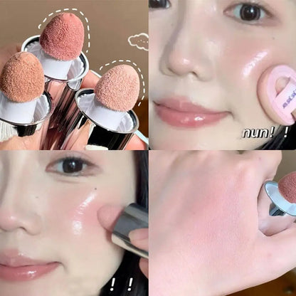 Velvet Liquid Blush – Natural Matte Finish with Sponge Applicator