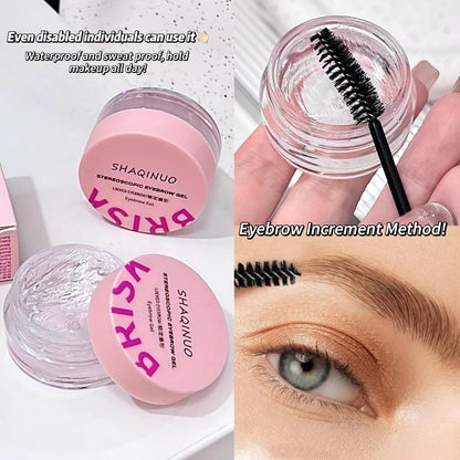 3D Brow Styling Soap – Clear Gel for Natural, Fluffy Eyebrows