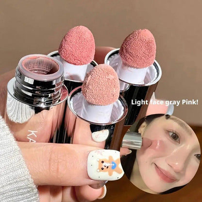Velvet Liquid Blush – Natural Matte Finish with Sponge Applicator