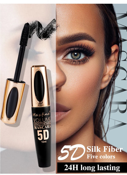5D Volumising Silk Mascara – Waterproof, Lengthening & Clump-Free