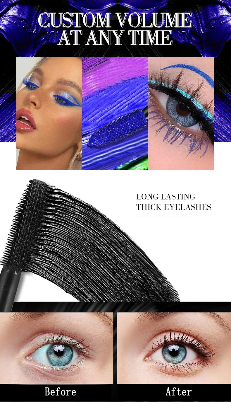 5D Volumising Silk Mascara – Waterproof, Lengthening & Clump-Free