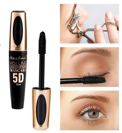 5D Volumising Silk Mascara – Waterproof, Lengthening & Clump-Free