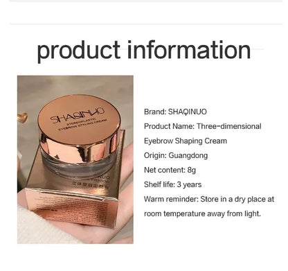 3D Brow Styling Soap – Clear Gel for Natural, Fluffy Eyebrows