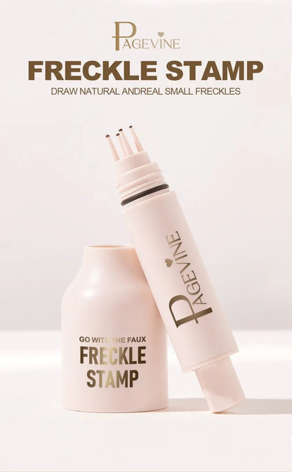 Natural Freckle Stamp Pen – Waterproof Faux Freckle Maker, 3 Shades
