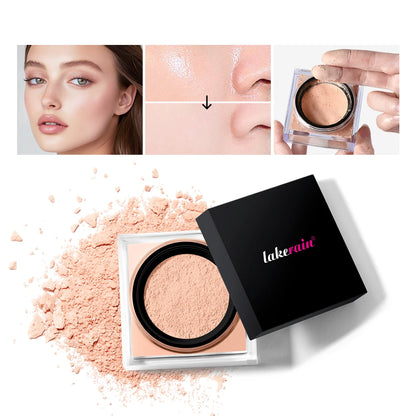 Waterproof Matte Setting Powder – Oil Control, Brightening & Long-Lasting