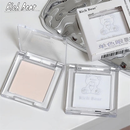 White Jade Single Eyeshadow – Matte & Shimmer, Velvet Finish