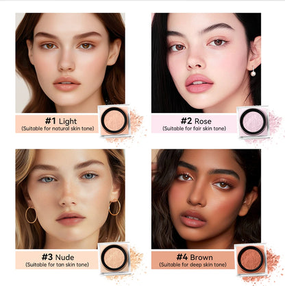 Waterproof Matte Setting Powder – Oil Control, Brightening & Long-Lasting