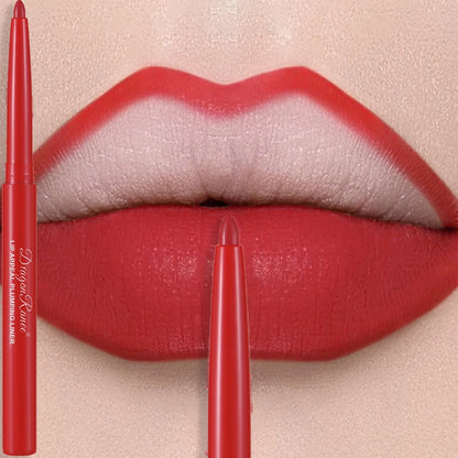 Matte Velvet Lip Liner Pencil – Waterproof, 12 Everyday Shades
