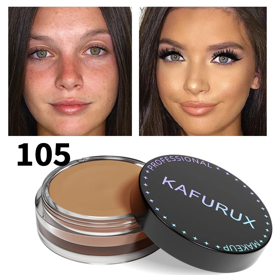9-Shade Full Coverage Concealer – Waterproof BB Cream for Dark Circles