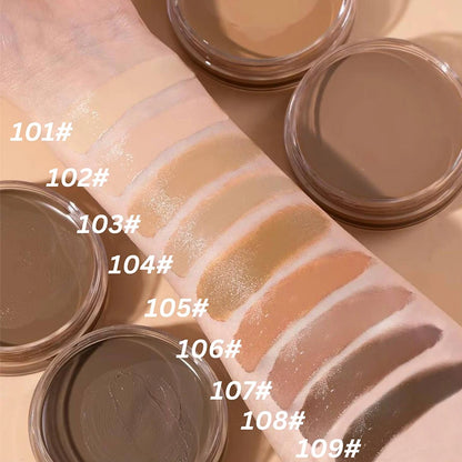 9-Shade Full Coverage Concealer – Waterproof BB Cream for Dark Circles