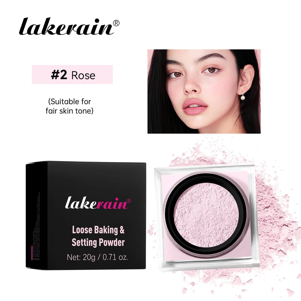 Matte Loose Setting Powder – Oil Control, Brightening & Long-Lasting Finish