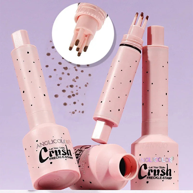 Natural Freckle Stamp Pen – Waterproof Faux Freckle Maker, 3 Shades