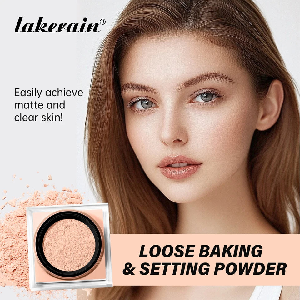 Matte Loose Setting Powder – Oil Control, Brightening & Long-Lasting Finish