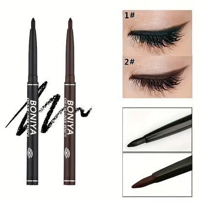 5-Piece Waterproof Gel Eyeliner Pencil Set – Smudge-Proof & Long-Lasting