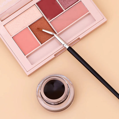 1Pc Bent Liner Makeup Brushes Precision Angled Eyeliner Brush Eyeshadow Eye Brow Tool Detail Eye Liner Precision Cosmetic Tools