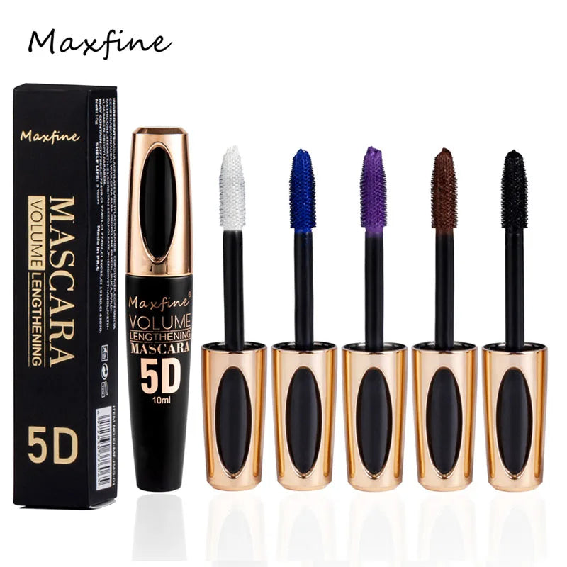 5D Volumising Silk Mascara – Waterproof, Lengthening & Clump-Free