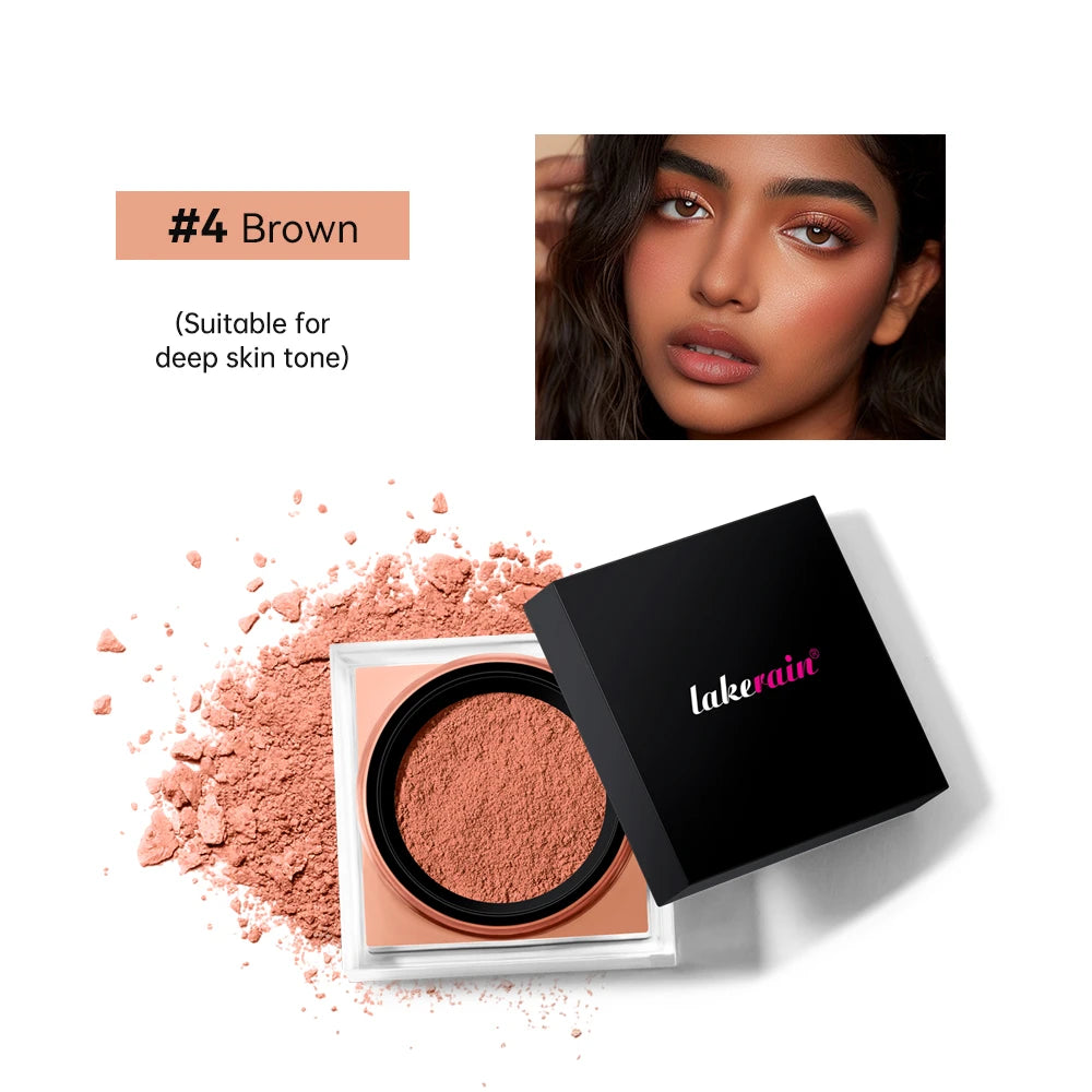 Waterproof Matte Setting Powder – Oil Control, Brightening & Long-Lasting