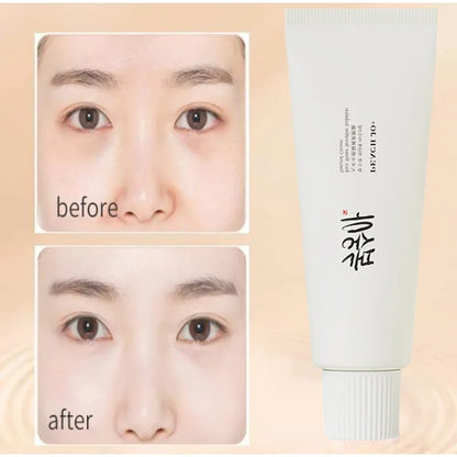 2-in-1 Concealer Cream With Spf50+  Korean Rice Extract Moisturizer  Covers Imperfections Brightens Dull Skin Hydrat Makeup Base