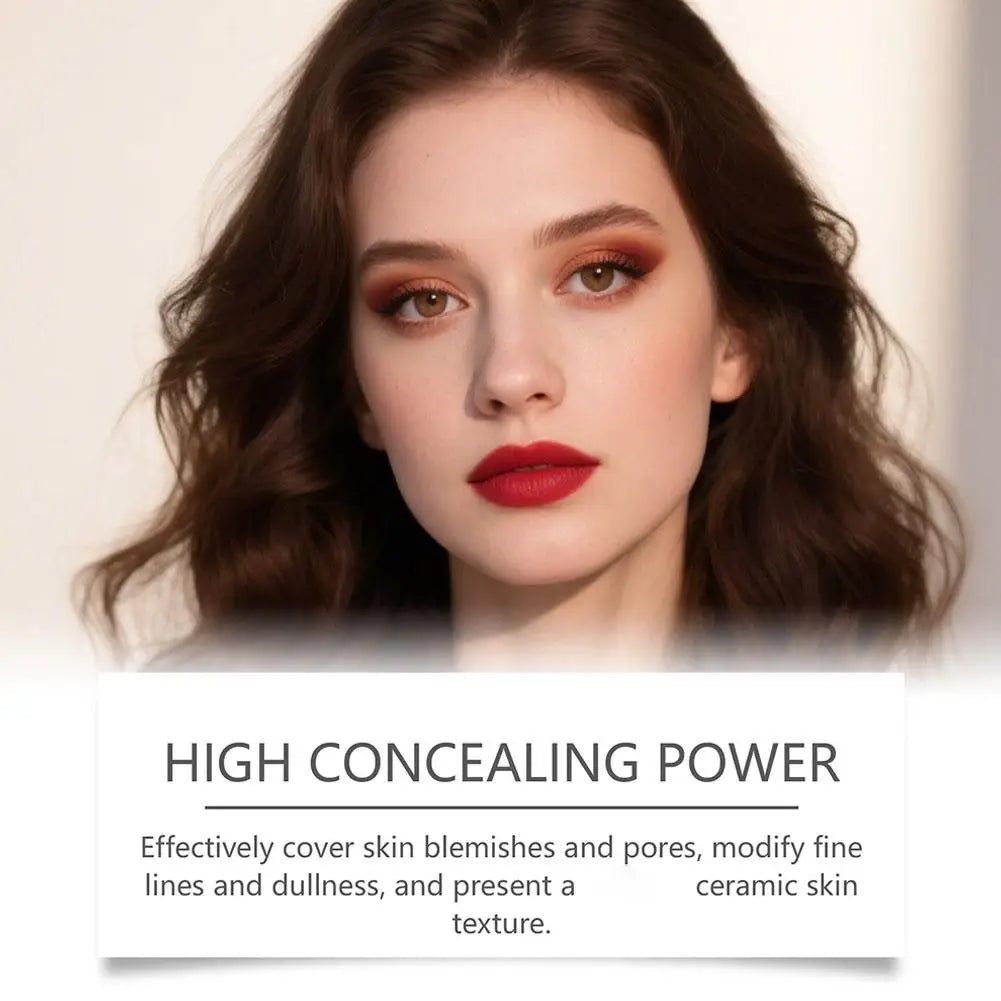 2-in-1 Color-Changing Foundation Stick Liquid Lightweight Moisturizing Brightening Foundation Color Changing For All Skin Types