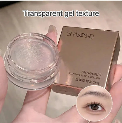 3D Brow Styling Soap – Clear Gel for Natural, Fluffy Eyebrows