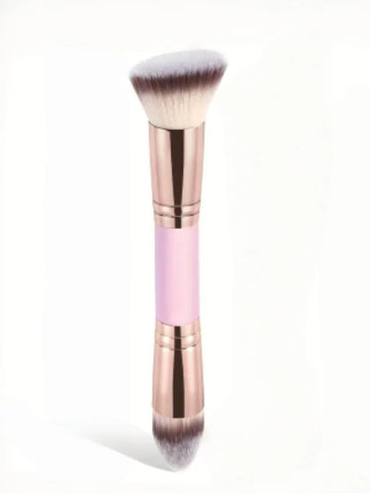 Double-Ended Foundation & Contour Brush – Dual-Purpose Blending Tool