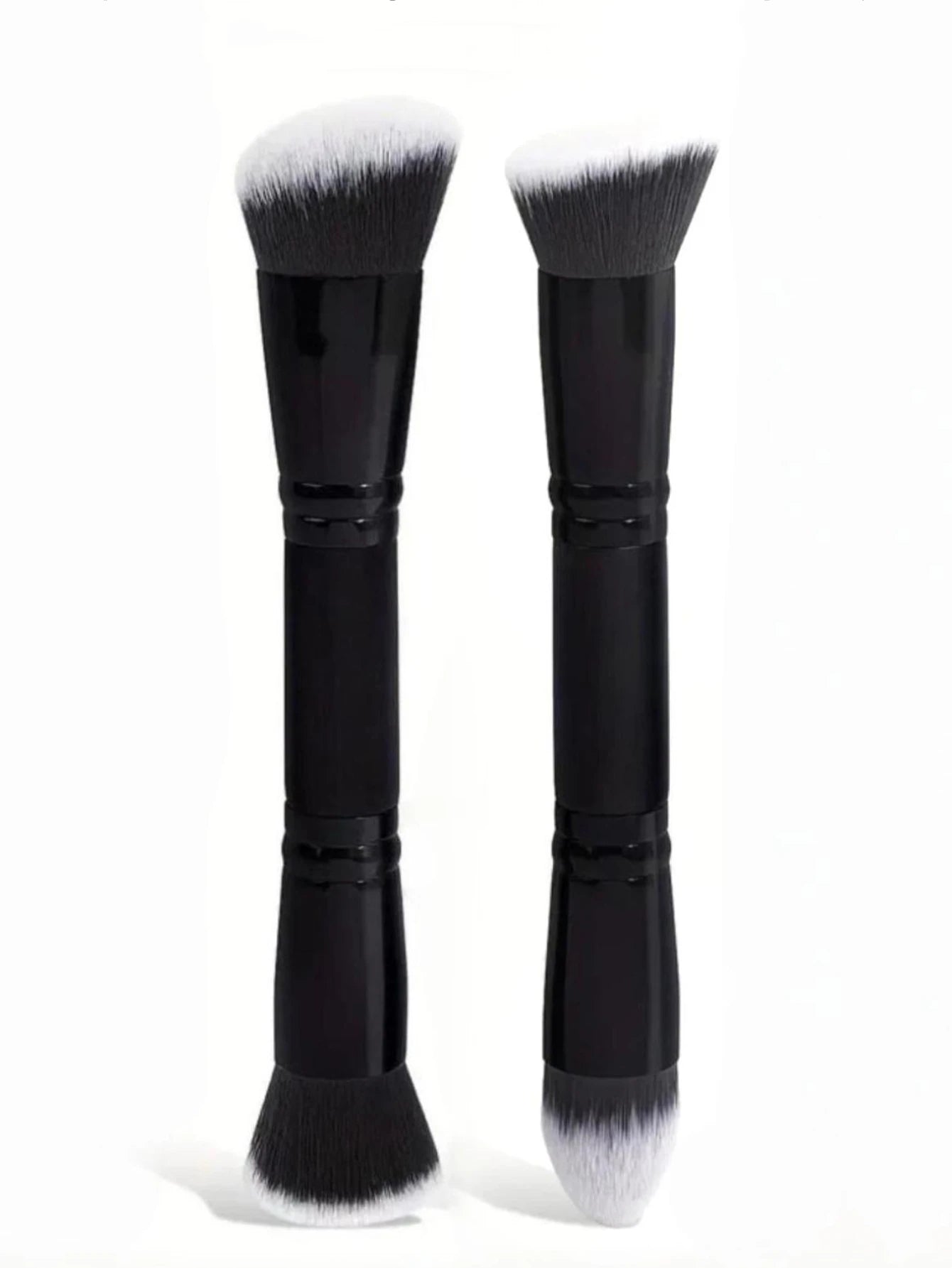Double-Ended Foundation & Contour Brush – Dual-Purpose Blending Tool