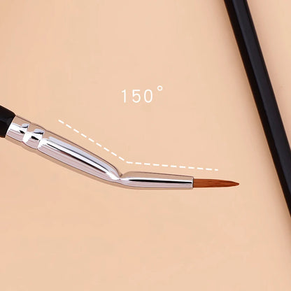 1Pc Bent Liner Makeup Brushes Precision Angled Eyeliner Brush Eyeshadow Eye Brow Tool Detail Eye Liner Precision Cosmetic Tools