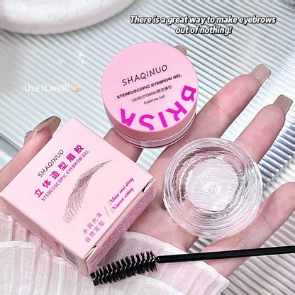 3D Brow Styling Soap – Clear Gel for Natural, Fluffy Eyebrows