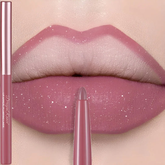 Matte Velvet Lip Liner Pencil – Waterproof, 12 Everyday Shades